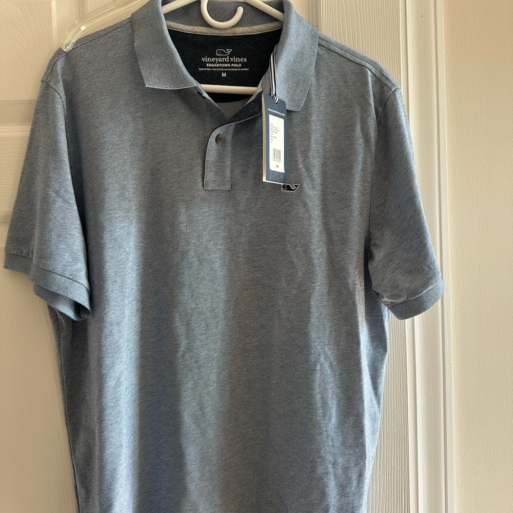 Vineyard Vines Classic Gray Polo Shirt